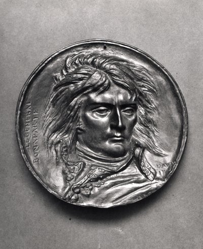 Portrait medallion of General Bonaparte (1769-1821) c.1830 by Pierre Jean David d